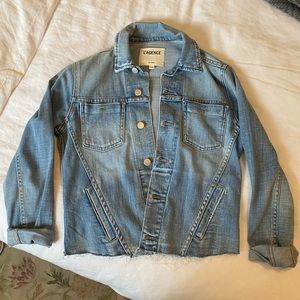 L’Agence Cropped Jean Jacket